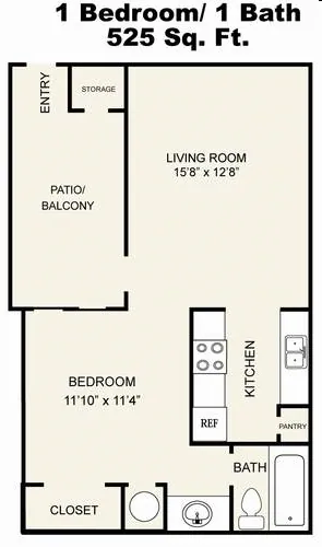 Unit 223 223 floor plan
